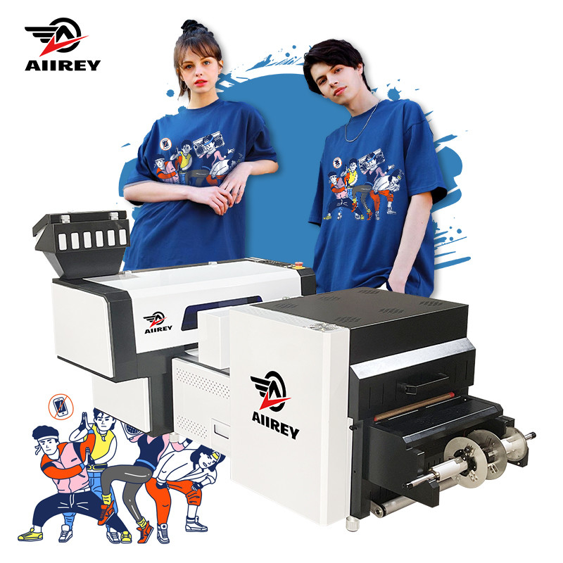 เครื่องพิมพ์ DTF ขนาด 40 ซม. ความเร็วสูงสองหัว T เสื้อ Heat Transfer Dtf Printer