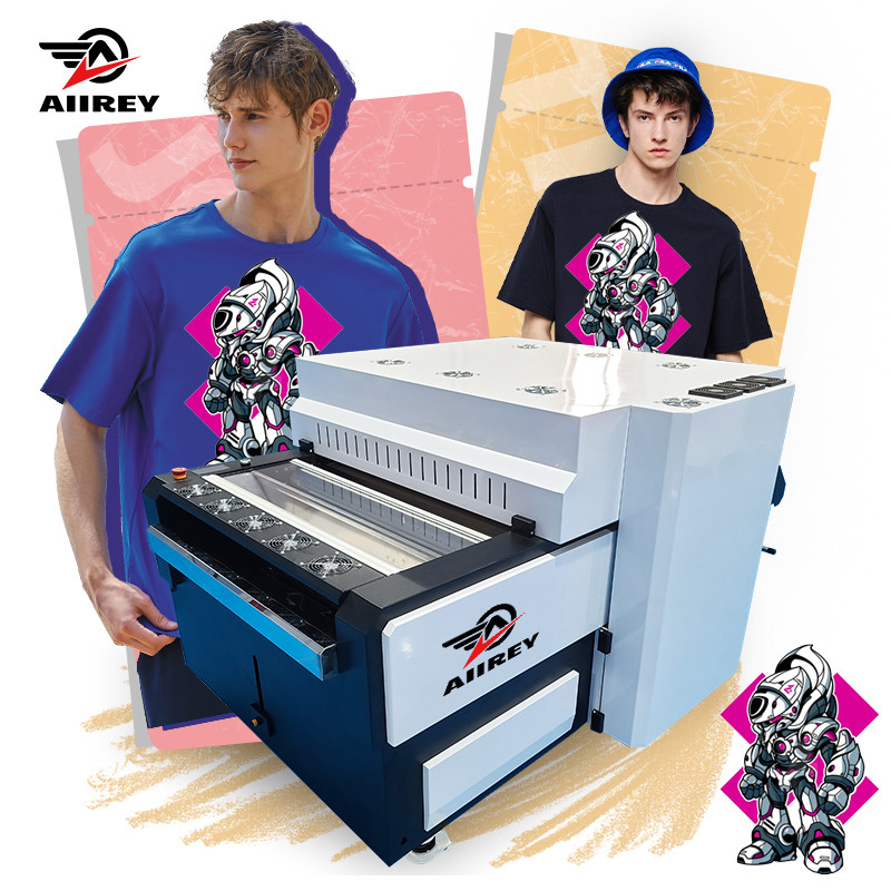 เครื่องปั่นผง DTF เครื่องปั่นผง 2kw เครื่องปรับความร้อน 3 ขั้นตอน เครื่องปรับความสั่นสะเทือน