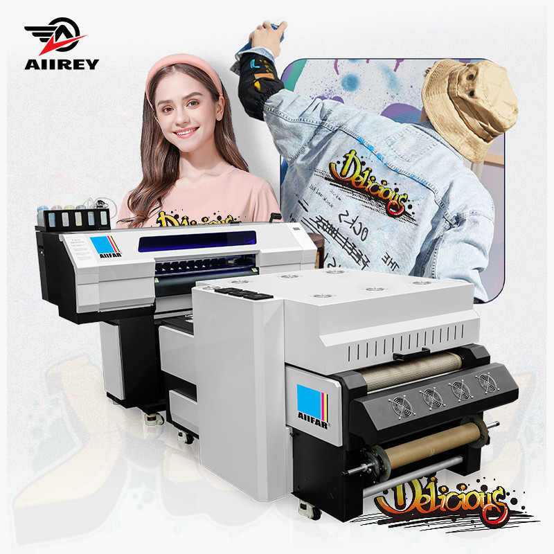 เครื่องพิมพ์ฟิล์ม DTF ที่ตรวจจับน้ําหนักคงที่อัตโนมัติ พร้อม 2 ช่องเจาะของ Epson I3200 ของเดิม