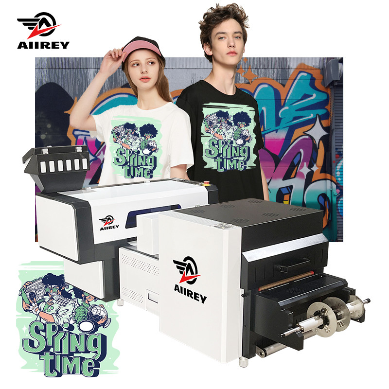 6 Pass A3 DTF Printer 720*1800 HD Mode 8m2 / ชั่วโมง เติมกระดาษความดันคงที่