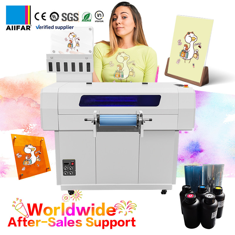 Refinecolor Roll To Roll UV DTF Inkjet Printer สําหรับการตรวจสอบที่ออกมาจากวิดีโอ