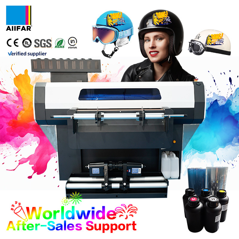 อัตโนมัติ UV DTF Inkjet Printer สําหรับการผลิตโรงงานผลิต 110V/220V โวลเตชั่น