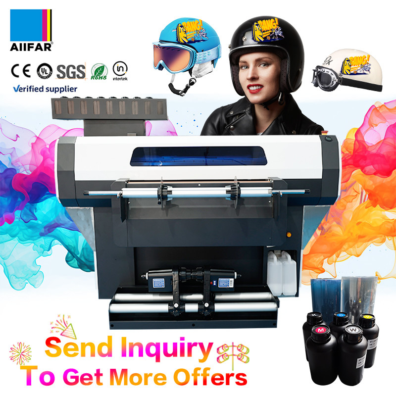 อัตโนมัติ Refinecolor Roll To Roll DTF UV Printer ผลิตสูง 110V/220V วอลเตจ วิดีโอให้บริการ