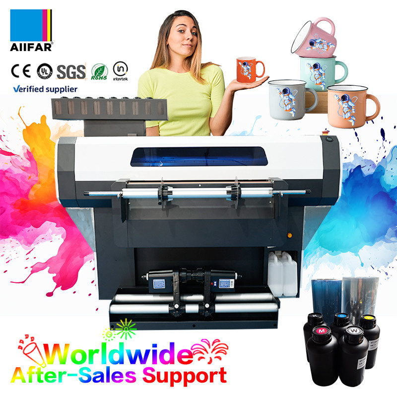ประเภทแผ่นเครื่องพิมพ์ DTF UV Inkjet สําหรับโรงงานผลิต ร้านพิมพ์รายย่อย