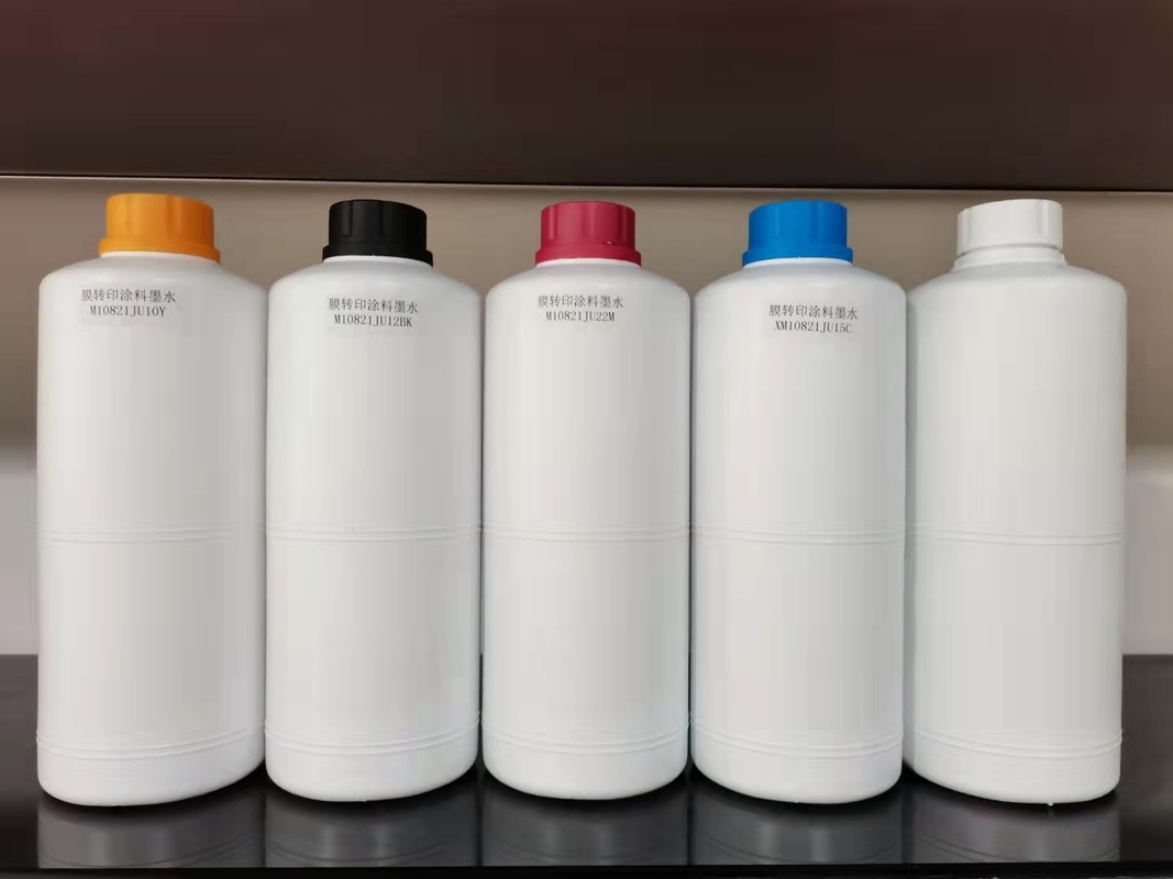 CMYK LC LM เม็ดสีสี DTF หมึกไม่มีรอยแตกการยืดที่ทนทาน